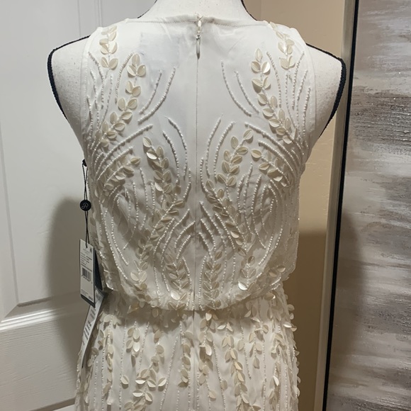 Halter Beaded Blouson Dress - Picture 5 of 13